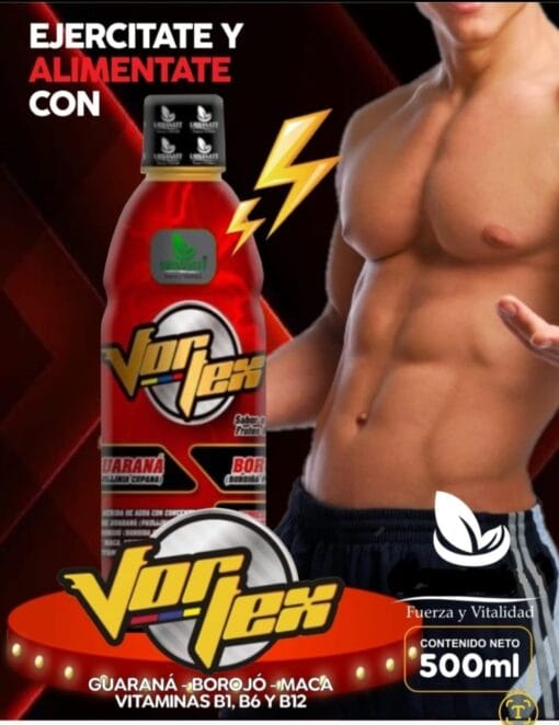 Vor tex - Energizante Masculino: Estimulante de Libido y Rendimiento Físico
