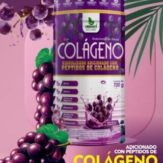 Colágeno Hidrolizado adición Péptidos + Biotina + Niacina + Cloruro de Magnesio + Resveratrol + Vitaminas A y E - 700Gr