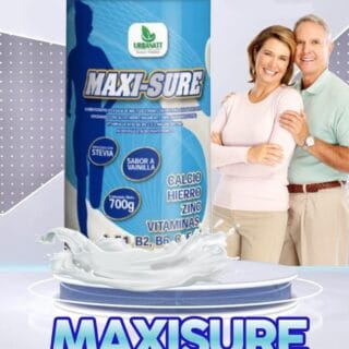 Maxisure - Calcio + Hierro + Zinc + Magnesio + Cobre + Biotina + Niacina + Acido pantotenico + Acido Fólico + Vitaminas B1, B2, B6, C, E, D