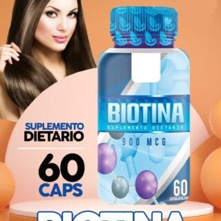 Biotina 60 Cápsulas