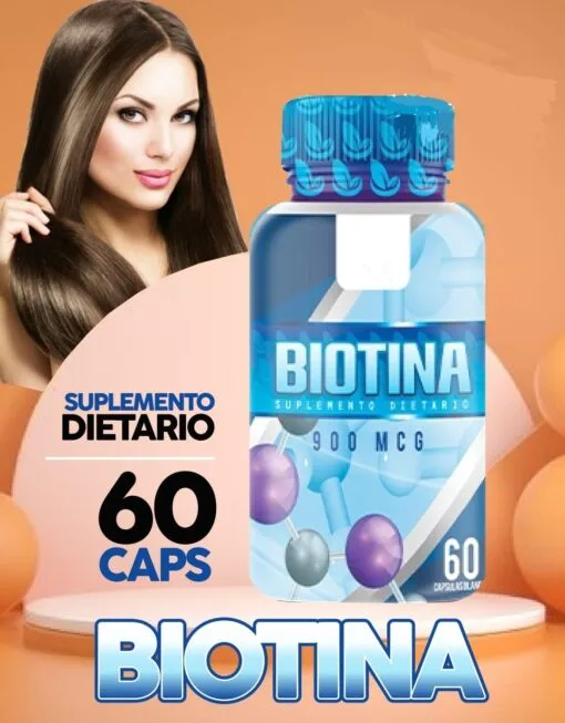 Biotina 60 Cápsulas