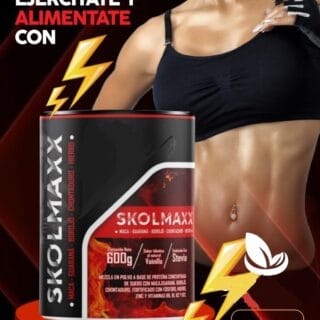 Skolmaxx - Maca + Guaraná + Borojó + Chontaduro + Hierro - 600gr