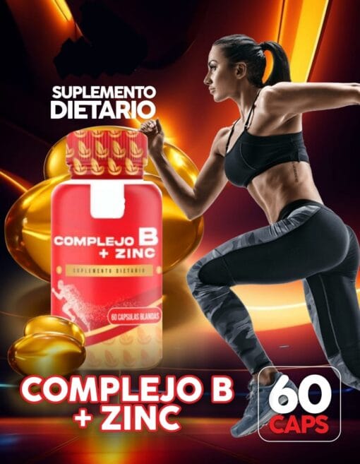 Complejo B + Zinc -  60 Capsulas