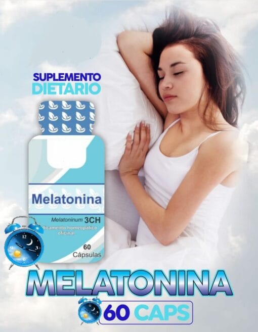 Melatonina 3Ch -  60 Capsulas