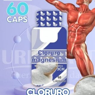 Cloruro Magnesium - Homeopático 3CH - 60 Capsulas