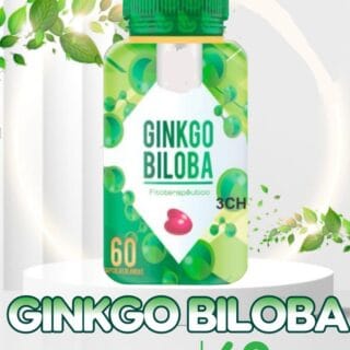 Ginkgo Biloba 3Ch - Fitoterapéutico - 60 Capsulas