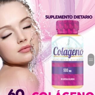 Colágeno Hidrolizado - 60 Capsulas Blandas - 500Mg