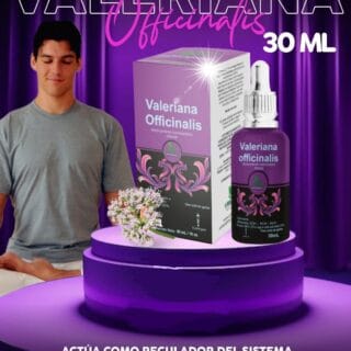 Valeriana Officinalis - Homeopática 3h 6h 9h - 30ML