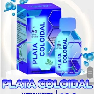Plata Coloidal - Homeopático Oficial - 47 Ag Silver 107.868  - 120ML