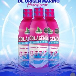 Colágeno de Origen Marino - Hidrolizado +  Vitamina D3 + Vitamina E - 500ML