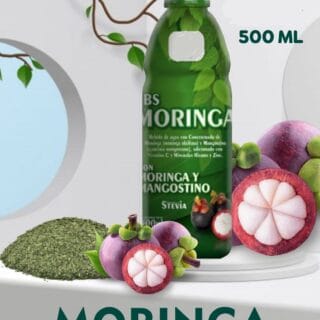Moringa - Mangostino + Hierro + Vitamina C + Zinc - 500 ML