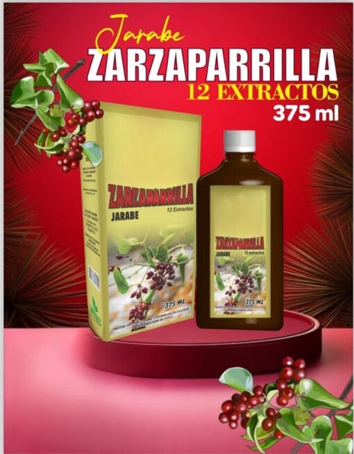 Zarzaparrilla 12 Extractos - Jarabe - 375ml