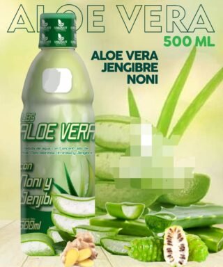 LBS Aloe Vera - Jengibre + Noni - 500 ML