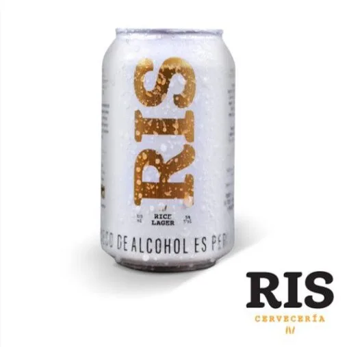 RiS Rice Lager - Cerveza Artesanal de Arroz con denominación de Origen