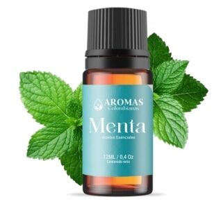 Aceite Esencial Menta 12 ml / 0.4 oz Registro Invima - Disponible para venta al por mayor y exportación (precios especiales)