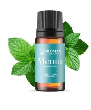 Aceite Esencial Menta 12 ml / 0.4 oz Registro Invima - Disponible para venta al por mayor y exportación (precios especiales)