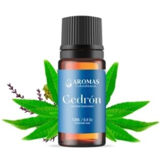 Aceite Esencial Cedrón - 12 ml / 0.4 oz Registro Invima - Disponible para venta al por mayor y exportación (precios especiales)