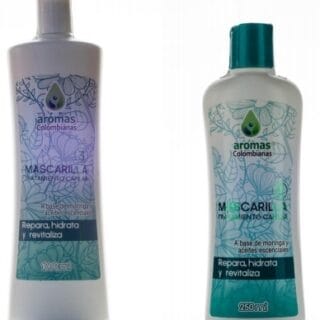 Mascarilla Capilar Bioaromas - Repara, Hidrata y Revitaliza - a Base de moringa y Aceites Esenciales 250Ml - Registro INVIMA ✅