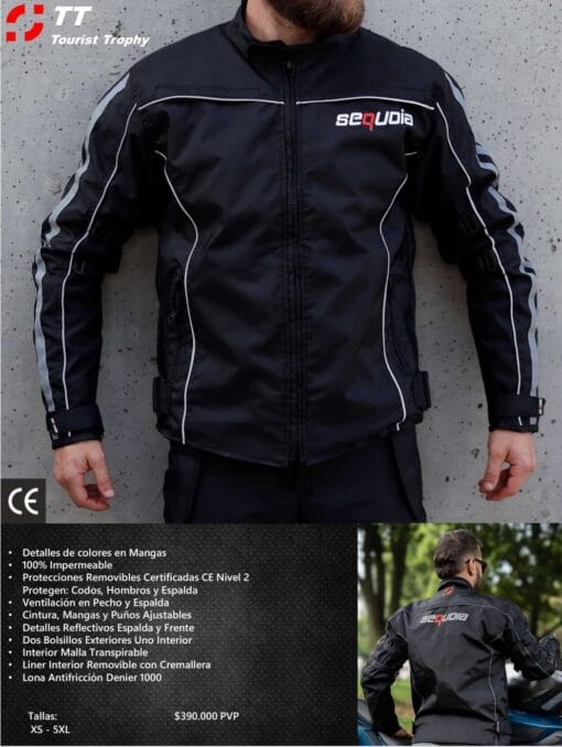 Chaqueta Sequoia TT – Diseño Touring con Máxima Protección Envíos a Nivel Nacional e Internacional