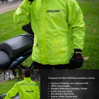 Chaqueta Hydra High-Vis – Alta Visibilidad Impermeable -  Envíos a Nivel Nacional e Internacional