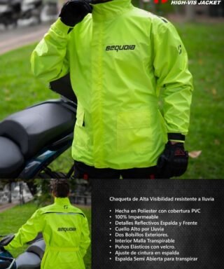 Chaqueta Hydra High-Vis – Alta Visibilidad Impermeable -  Envíos a Nivel Nacional e Internacional
