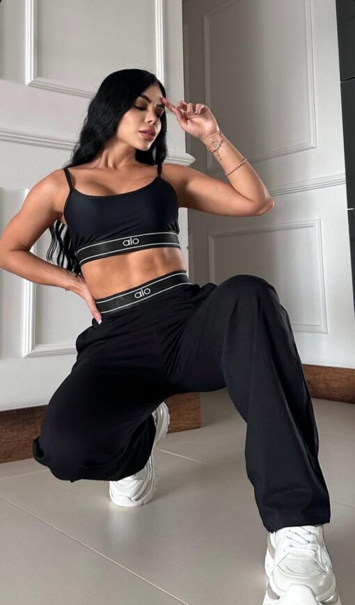 Set Alo Black Classic | Minimalismo y Estilo Urbano