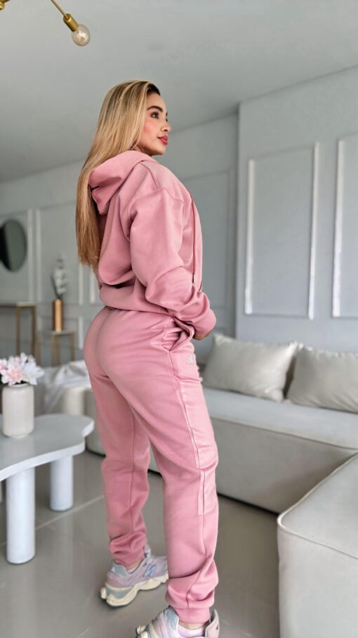 Conjunto Alo Essentials Rosa Empolvado - Image 2