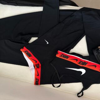 Conjunto Deportivo Nike & Prada – Top + Leggings